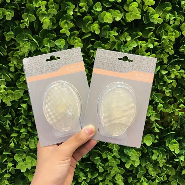 Miếng rửa mặt silicon Missha cleansing pad