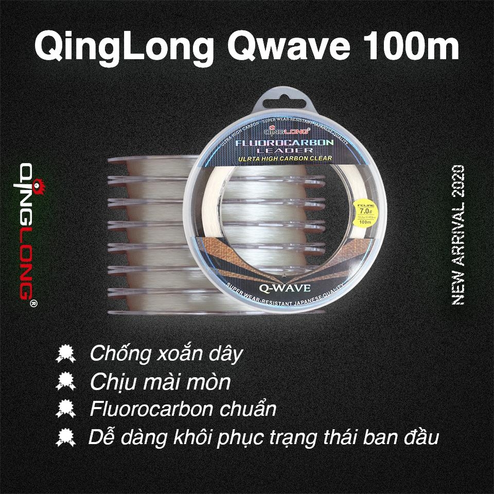 Dây fluorocarbon leader QingLong Q-Wave