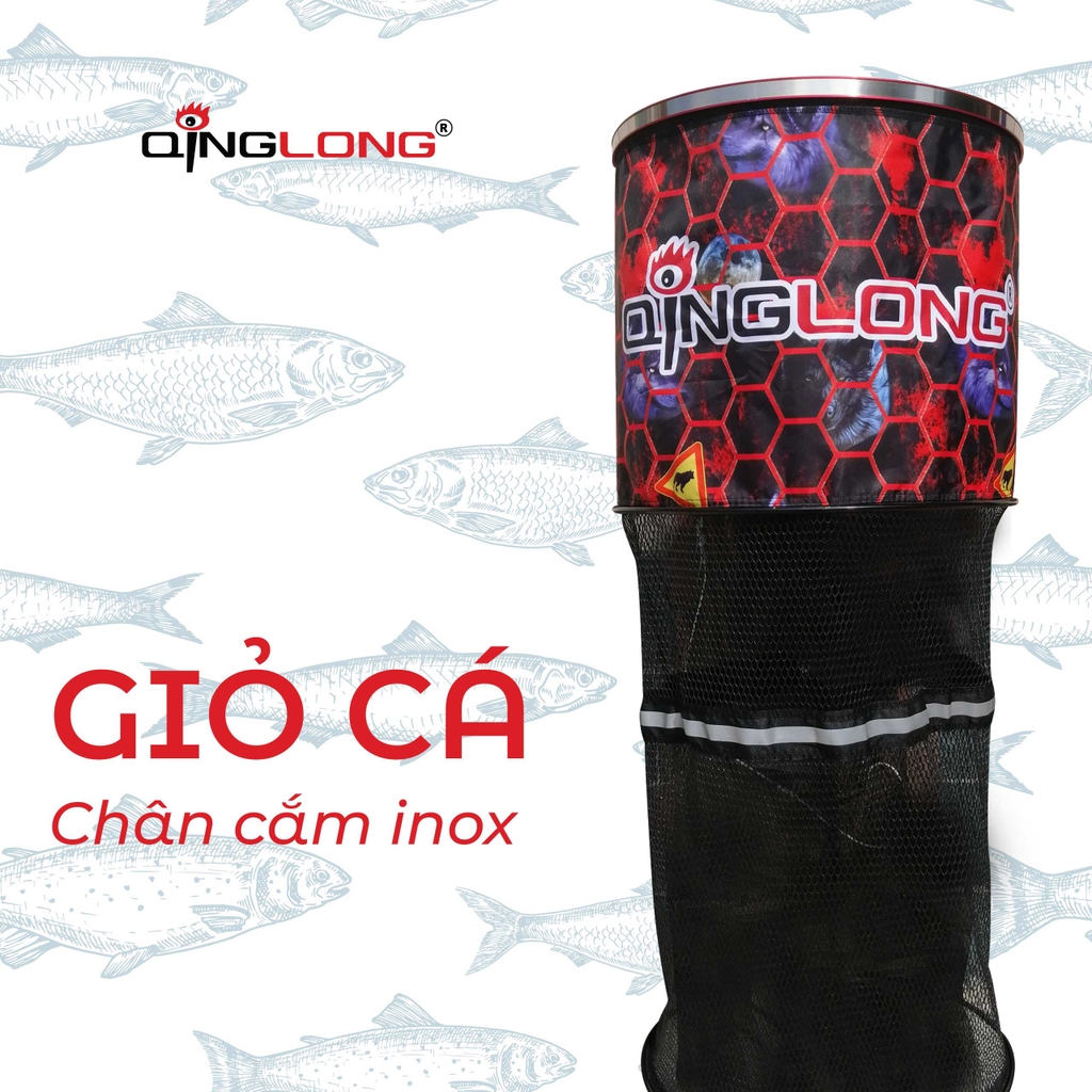 Giỏ cá QL Inox thường