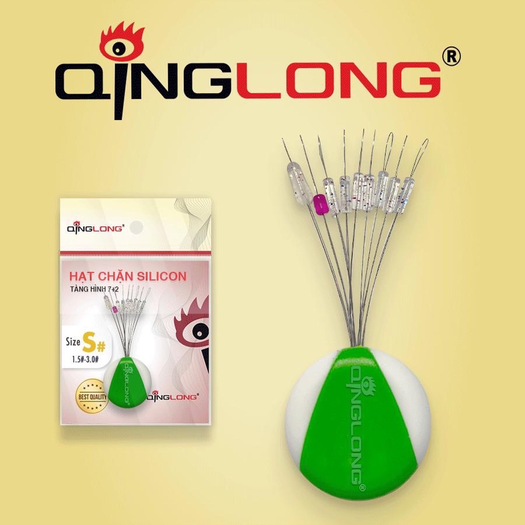 Hạt chặn silicon tàng hình 7+2 QingLong