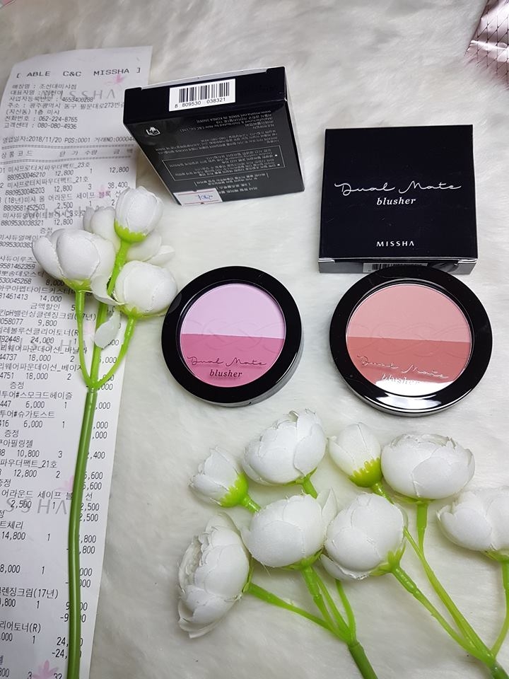 Phấn Má Hồng Lâu Trôi Missha Dual Mate Blusher