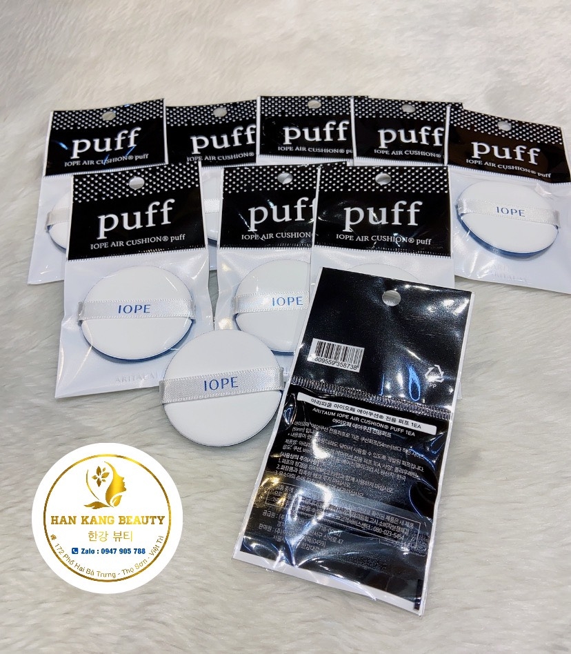 Bông phấn nước IOPE air Cushion Puff