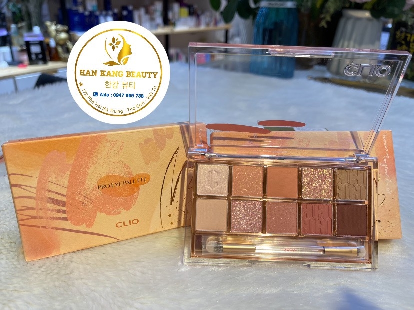 Phấn Mắt Clio Pro Eye Palette 15 Spring Sunshine On Canvas