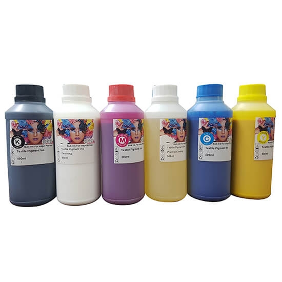 Textile pigment ink 500ml  (Premier/Coating)