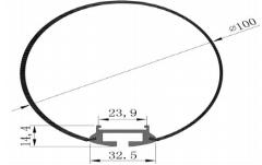 Led thanh nhôm O40-O120