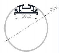 Led thanh nhôm O40-O120