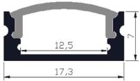 Led thanh nhôm U2507C