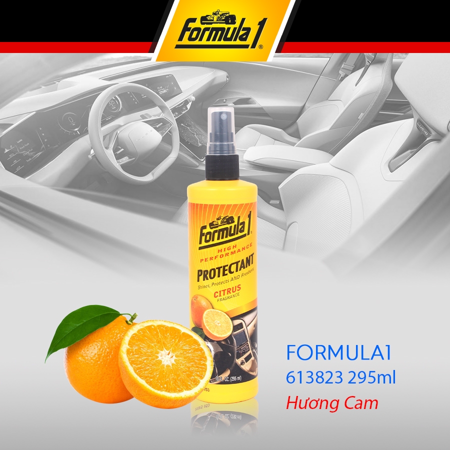 Chất Bảo Dưỡng 2 Trong 1 Hương Cam FORMULA 1 613823 295ml - Nhập Khẩu Chính Hãng