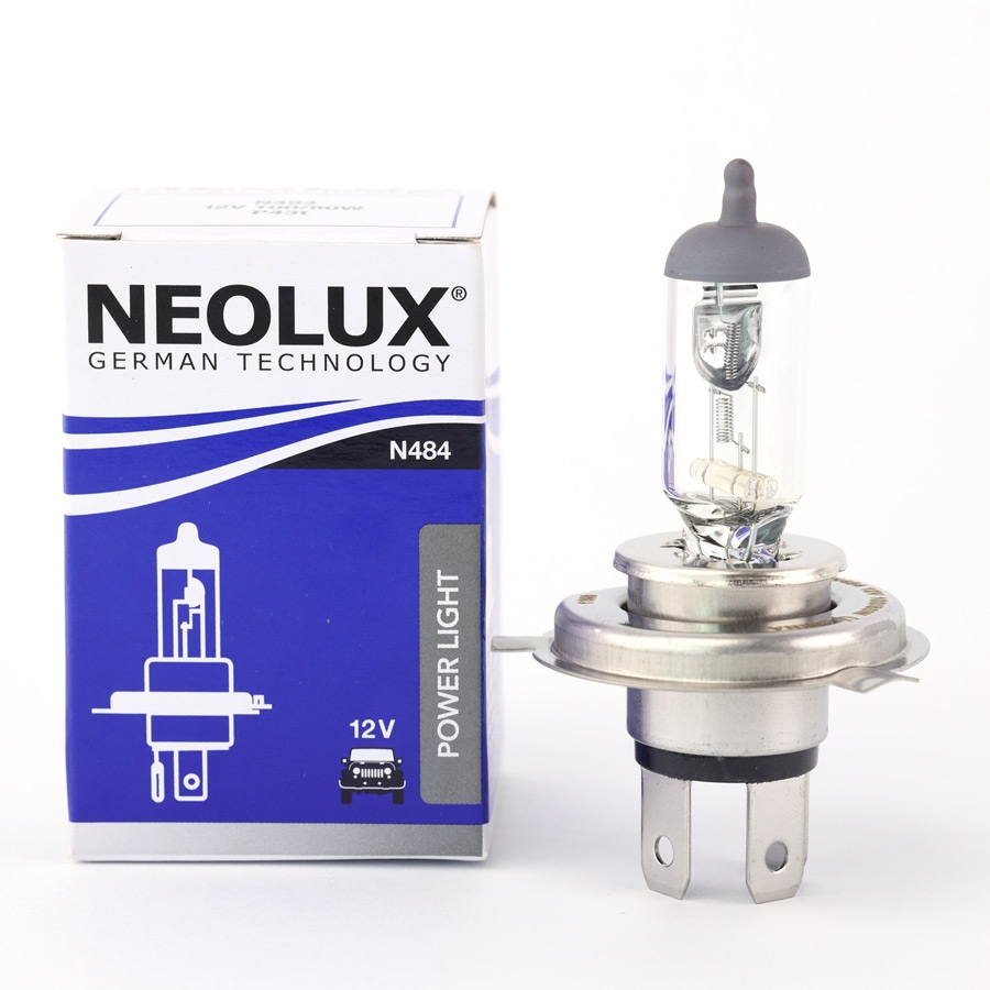 Bóng Đèn Halogen Power Light OSRAM NEOLUX H4 12V 24V - Nhập Khẩu Chính Hãng