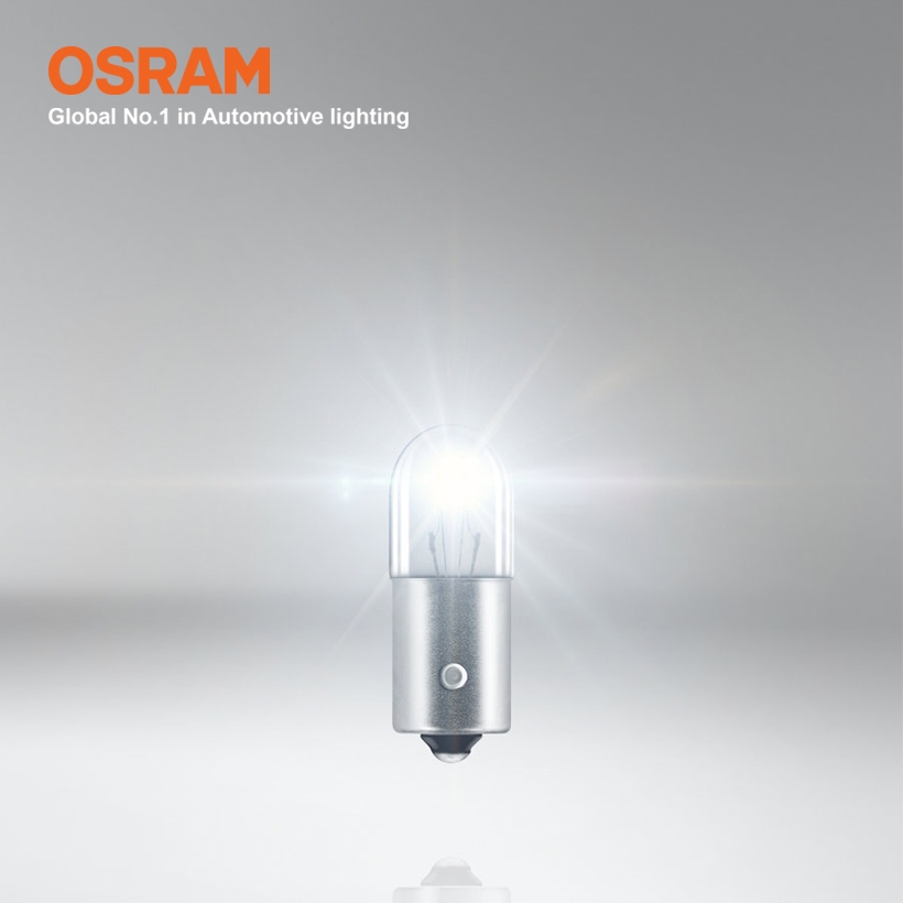 Combo 10 Bóng Đèn Soi Biển Số OSRAM Original T4W 24V 4W - Nhập Khẩu Chính Hãng