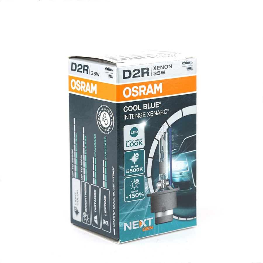 Bóng Đèn Xenon (Next Gen) OSRAM Cool Blue Intense D2R 66250CBN 12V 35W - Nhập Khẩu Chính Hãng