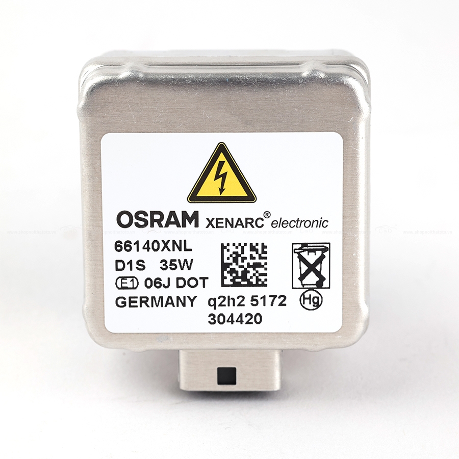 Combo 2 Bóng Đèn Xenon OSRAM Night Breaker D1S 66140XNL 12V 35W - Nhập Khẩu Chính Hãng