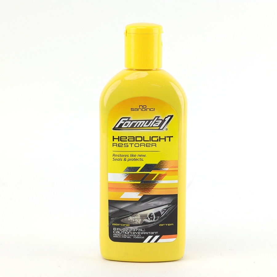 Dung Dịch Làm Sáng Đèn Pha Ô Tô FORMULA 1 615874 237ml Phục Hồi & Bảo Vệ Đèn Xe - Nhập Khẩu Chính Hãng