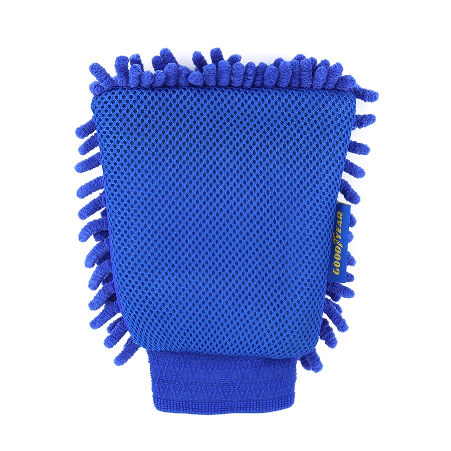 Găng Tay Chenille Sợi Nhỏ Mềm San Hô Tiện Dụng Rửa Xe Máy, Ô tô, Lau Dọn Nội Thất GOODYEAR GY-2854 - Nhập Khẩu Chính Hãng