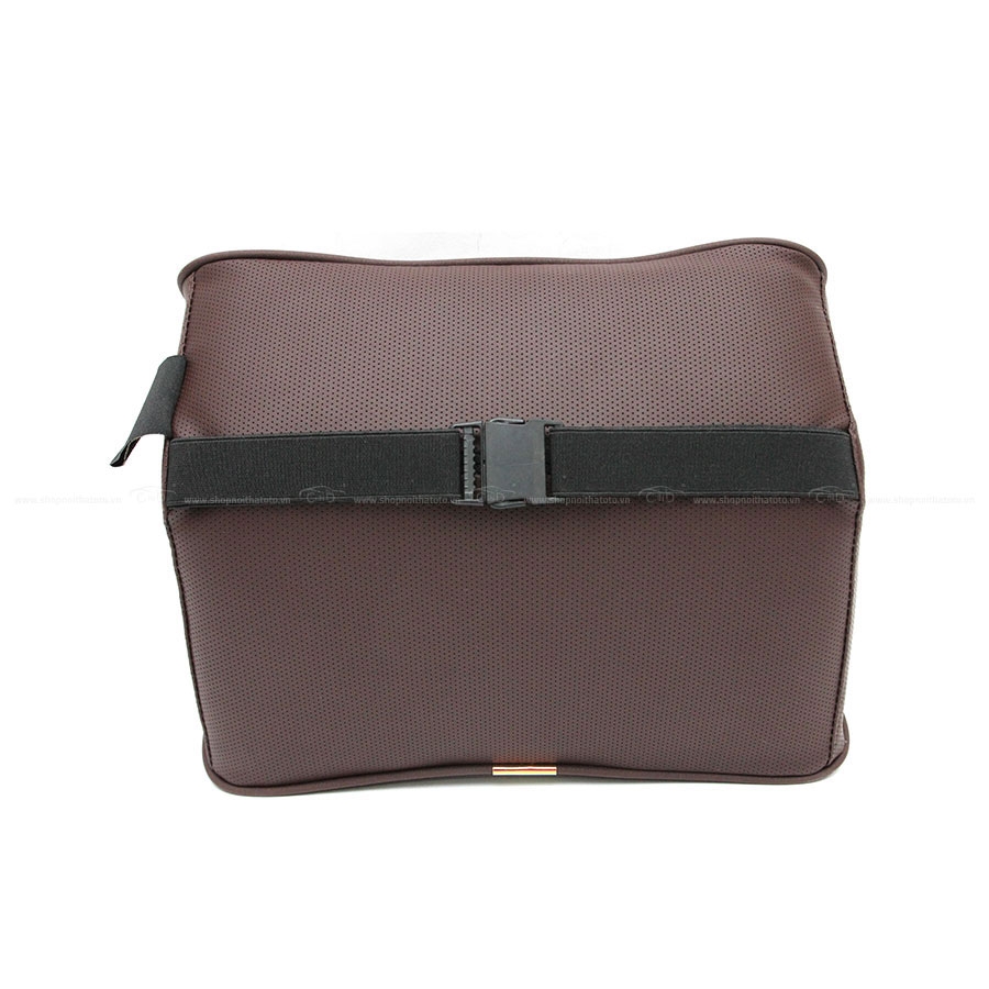 Gối Tựa Đầu Cao Su Non Bọc Da CIND G003 Màu Café - Nhập Khẩu Chính Hãng