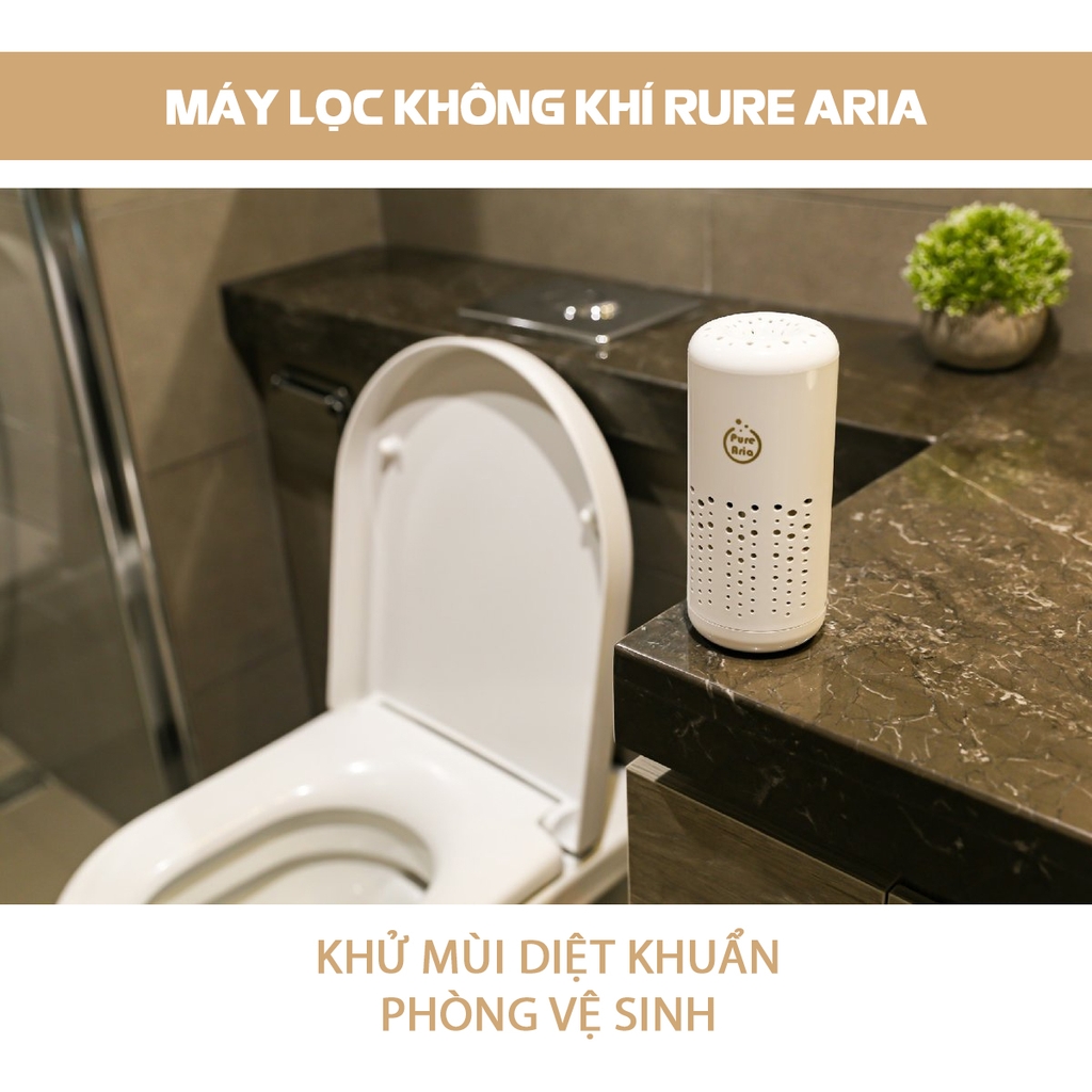 Máy Lọc Không Khí AIR-Q Pure Aria Q58-2 Màu Trắng - Nhập Khẩu Chính Hãng