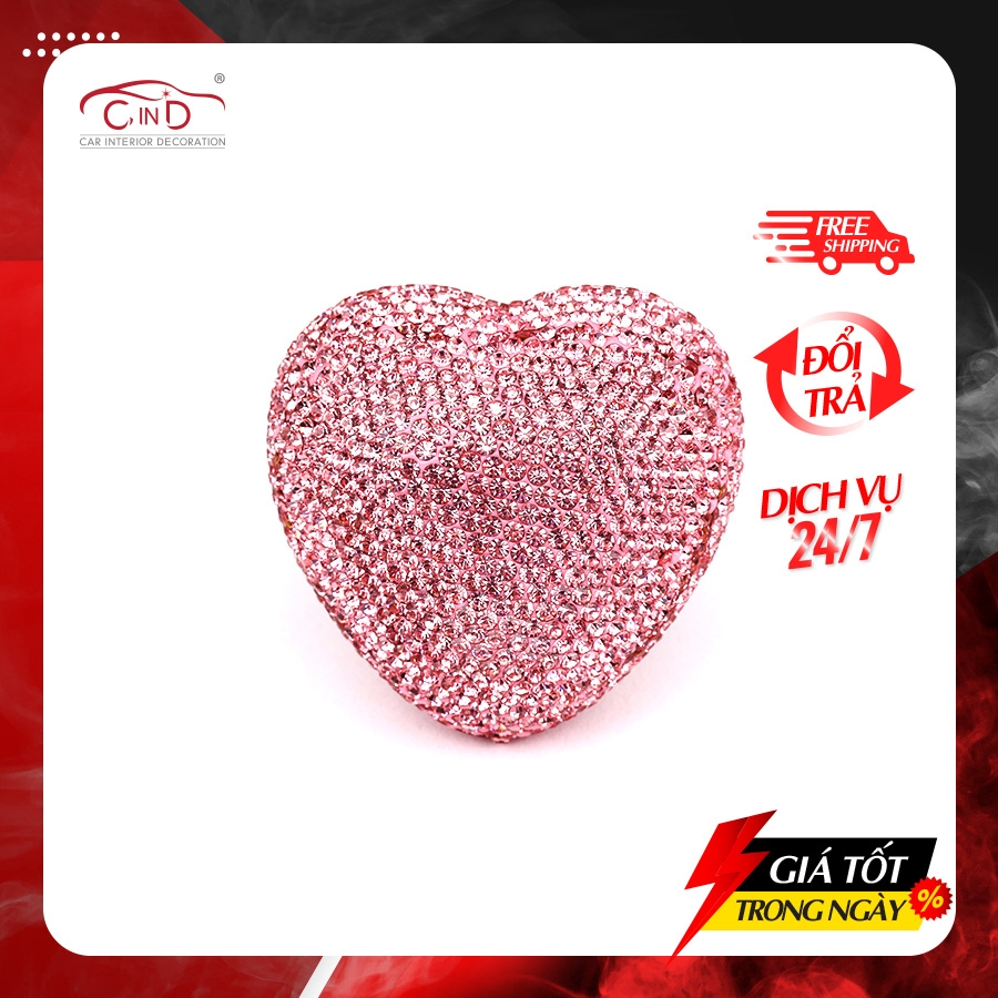 Nước Hoa Sáp Thơm Trang Trí Đính Đá Lấp Lánh Sang Chảnh - Nhập Khẩu Chính Hãng