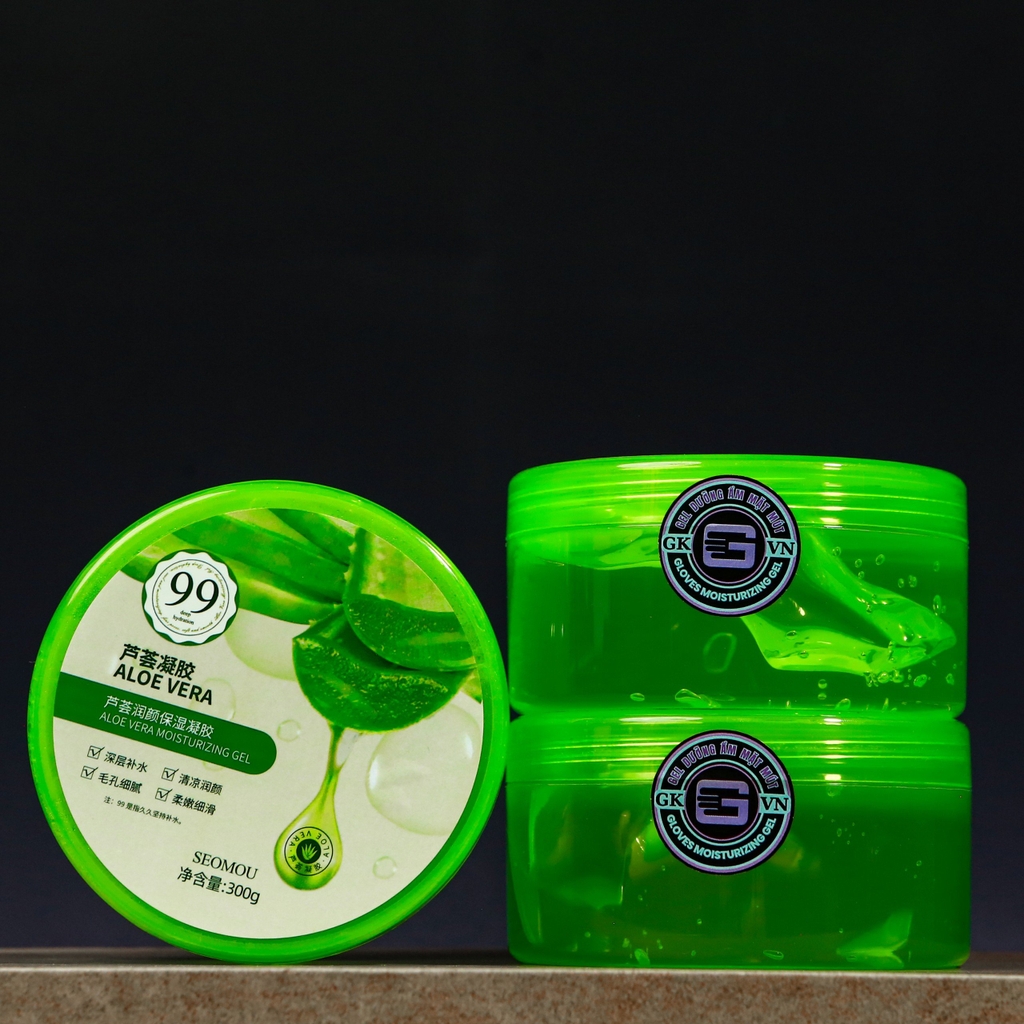 Gel dưỡng ẩm nha đam dành cho mặt mút - 300g
