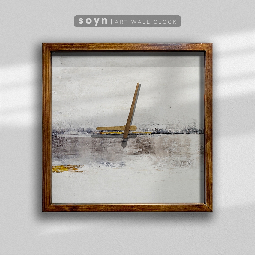 Đồng hồ treo tường gỗ Artclock Soyn C64