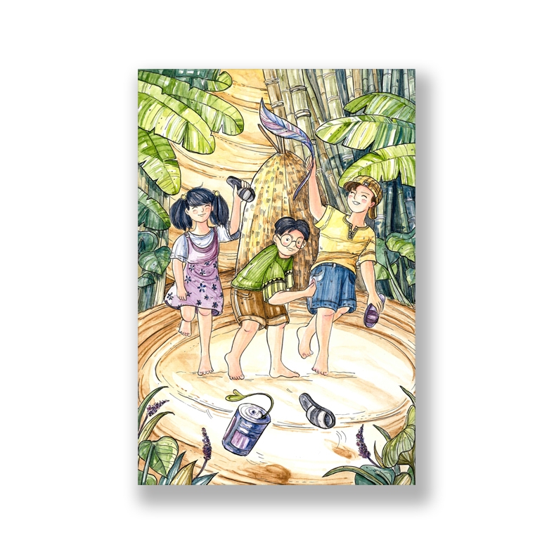 Tranh Trò chơi tuổi thơ