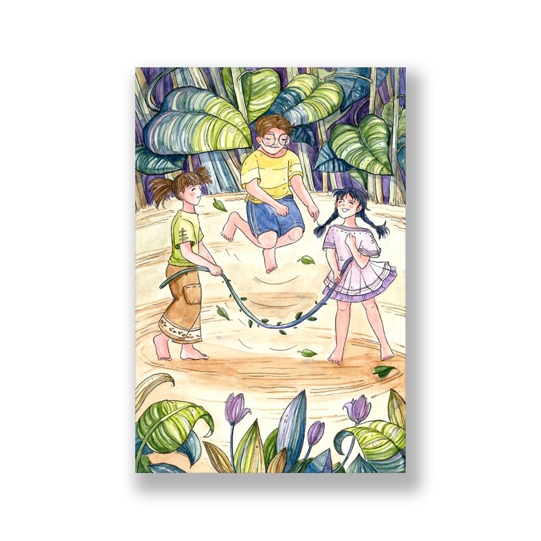 Tranh Trò chơi tuổi thơ