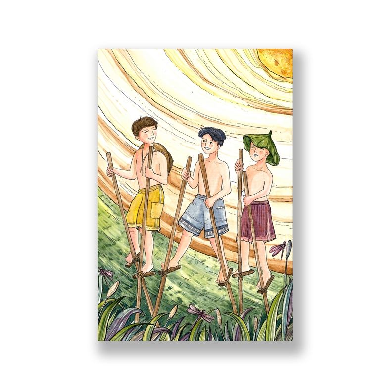 Tranh Trò chơi tuổi thơ