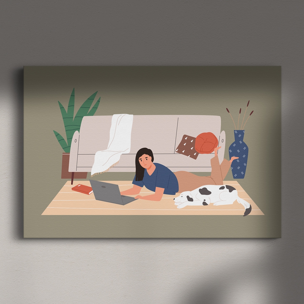 Tranh Fashion. Lifestyle, Minimalism, Boho, S0164