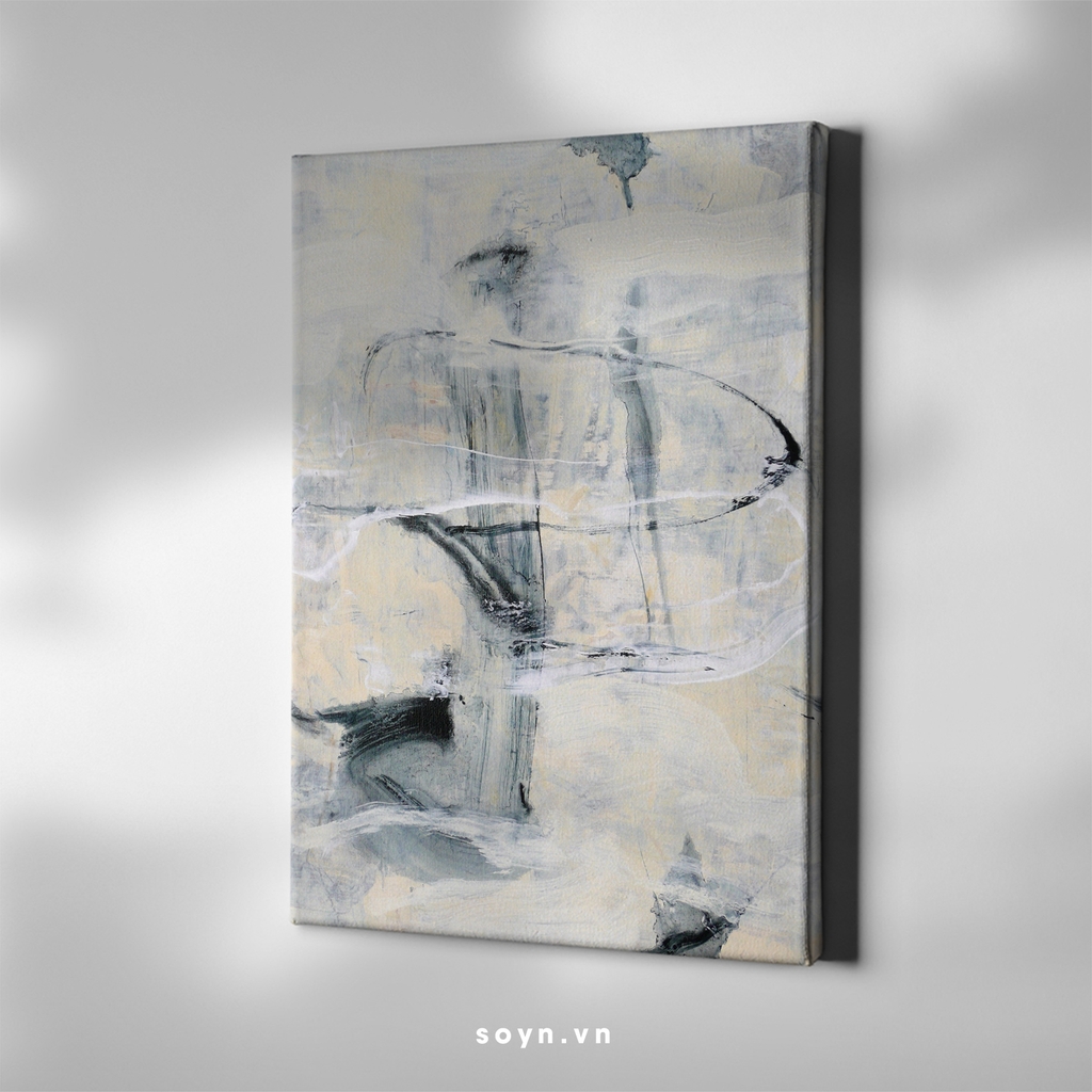 Tranh treo tường Cotton Canvas, Abstract / Trừu tượng, Tối giản, Soyn SU0440