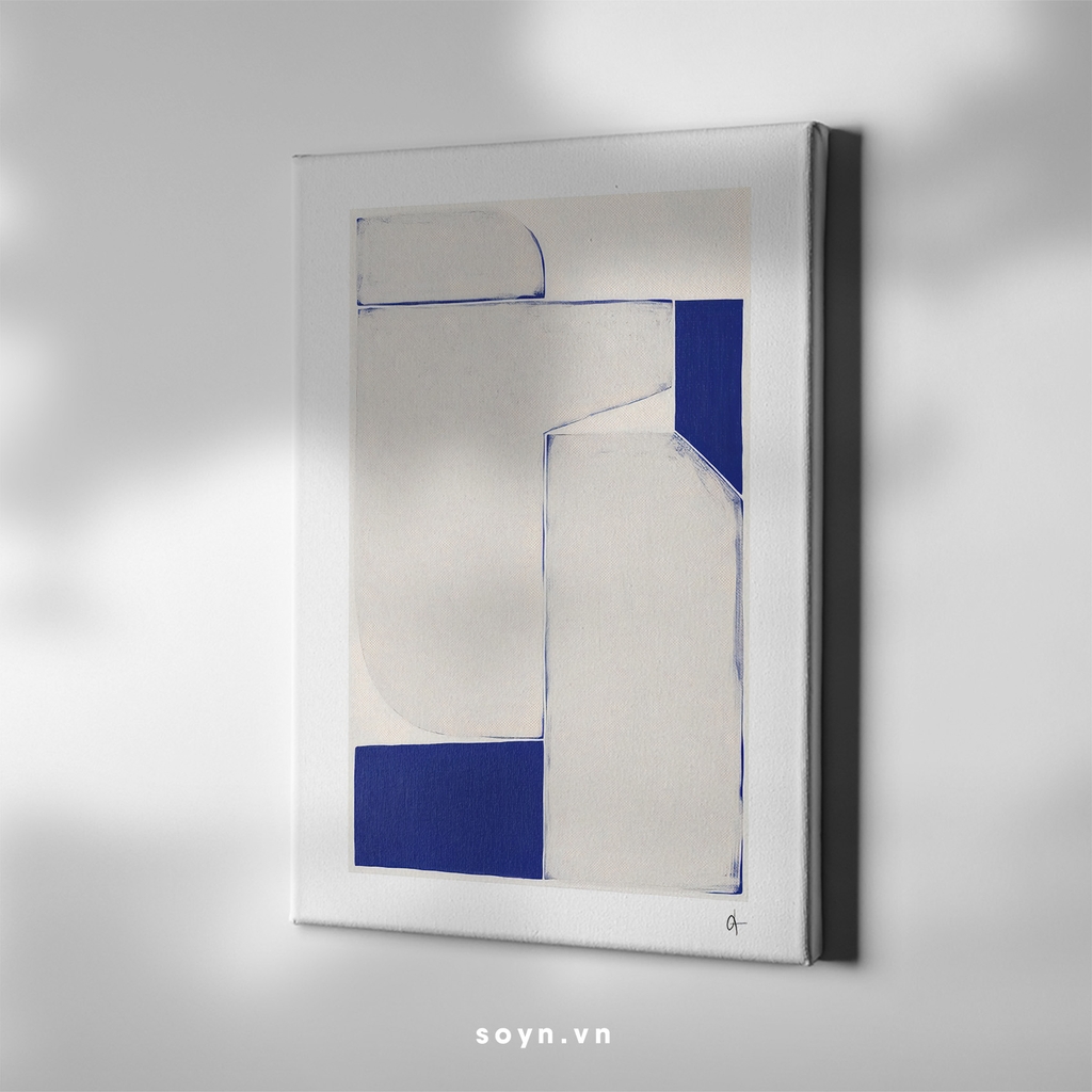 Tranh treo tường Cotton Canvas, Abstract / Trừu tượng, Tối giản, Soyn SU0447