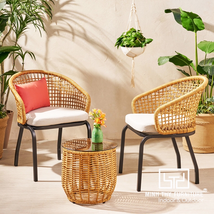 Bàn Ghế Ban Công Giả Mây MT2021