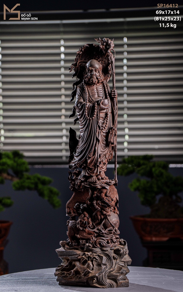 Tượng Đạt Ma tử đàn