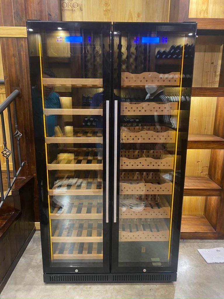 Tủ bảo quản rượu vang và cigar đẹp nhất hiện nay.