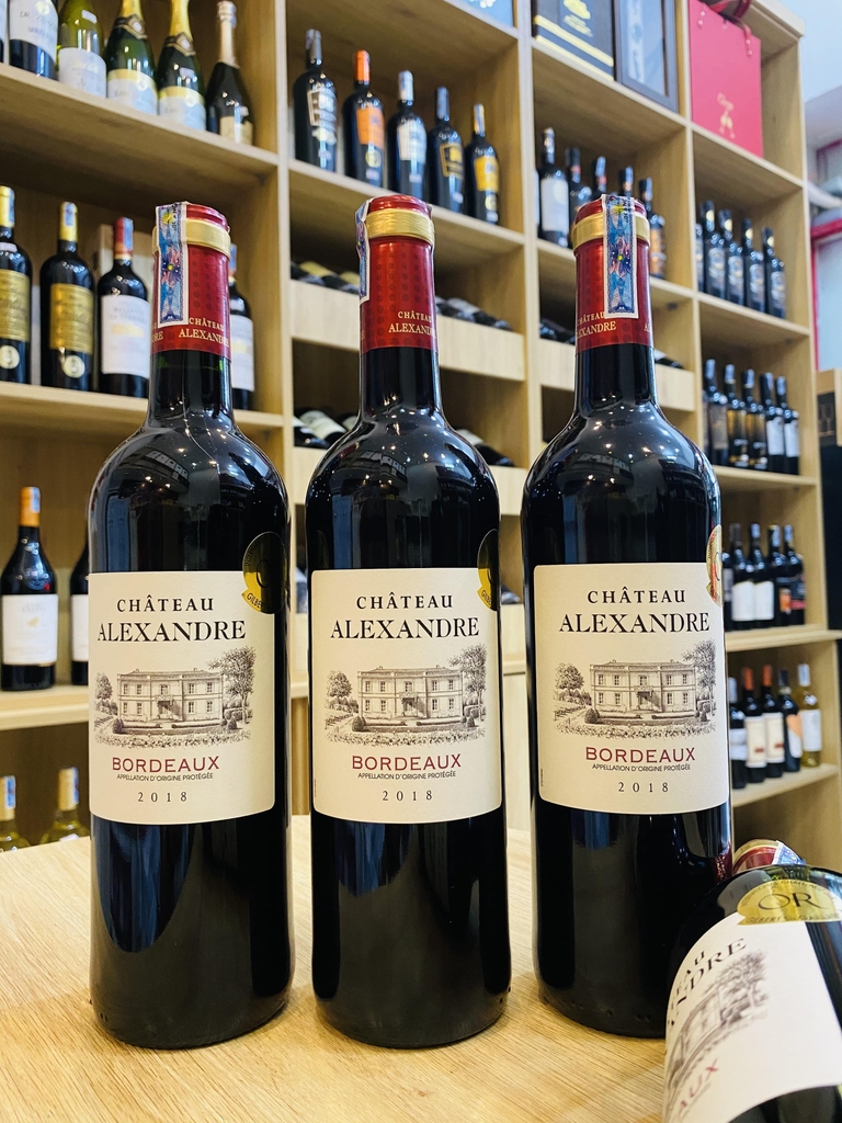 Rượu vang Chateau Alexadre Bordeaux