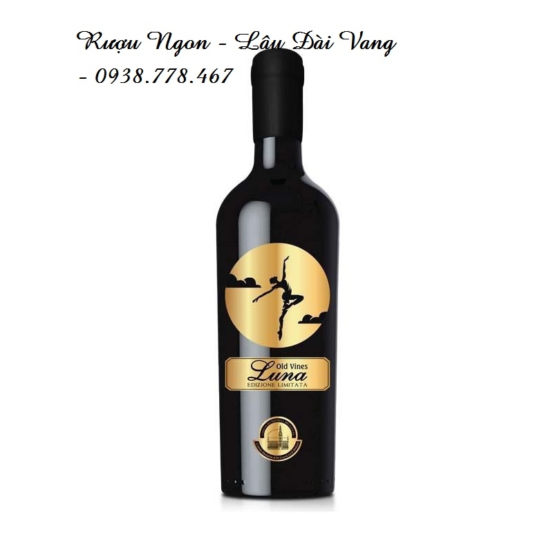 Rượu vang 19 độ Luna Old Vines