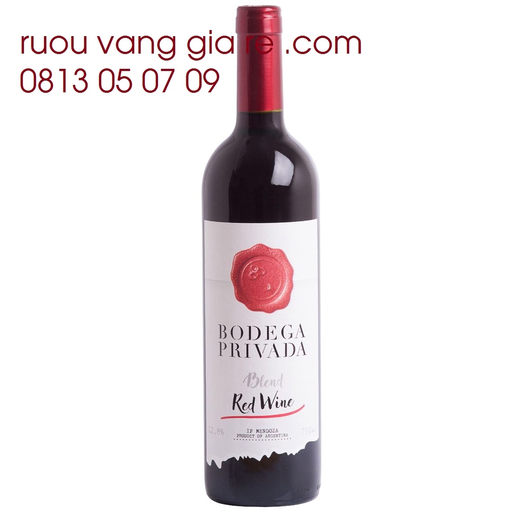 Rượu vang Argentina Bodega Privada Blend Red Wine .