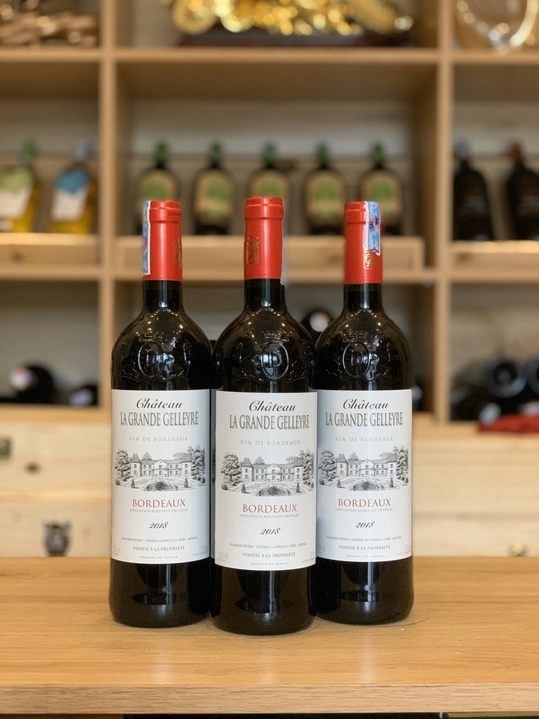 Rượu vang Chateau La Grande Gellyere Bordeaux