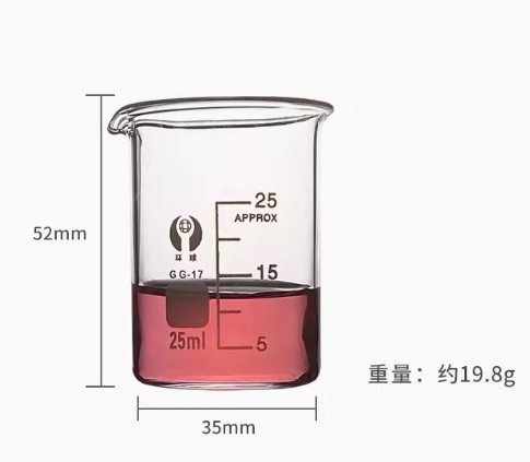 CỐC THỦY TINH CÓ MỎ (CỐC ĐỐT THÀNH THẤP)