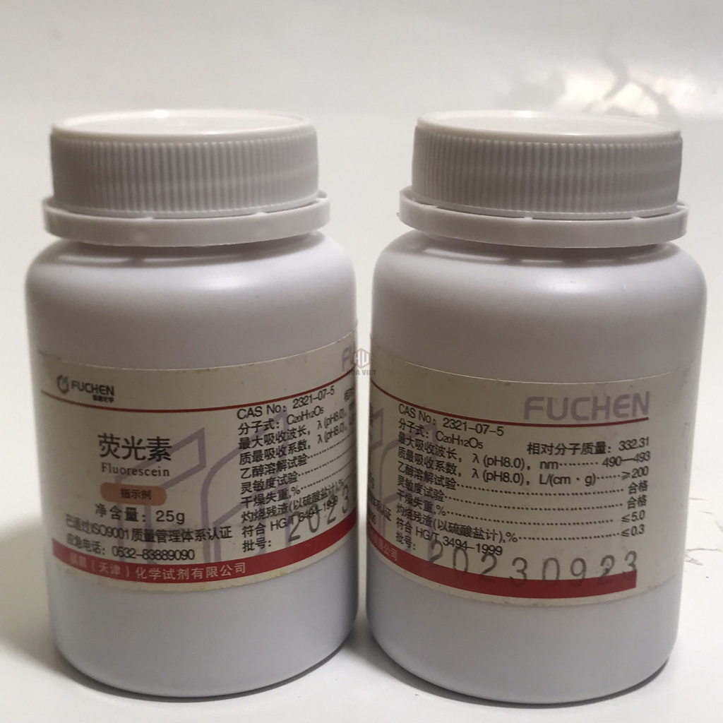 Fluorescein C20H12O5 Cas 2321-07-5