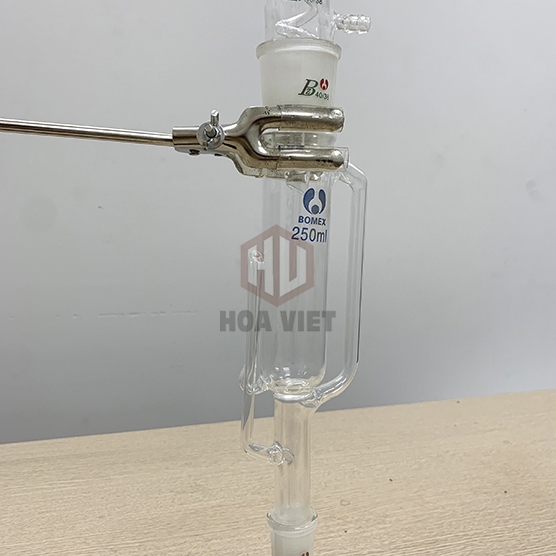 Bộ chiết Soxhlet Soắn (chiết chất béo) 250ml, 500ml