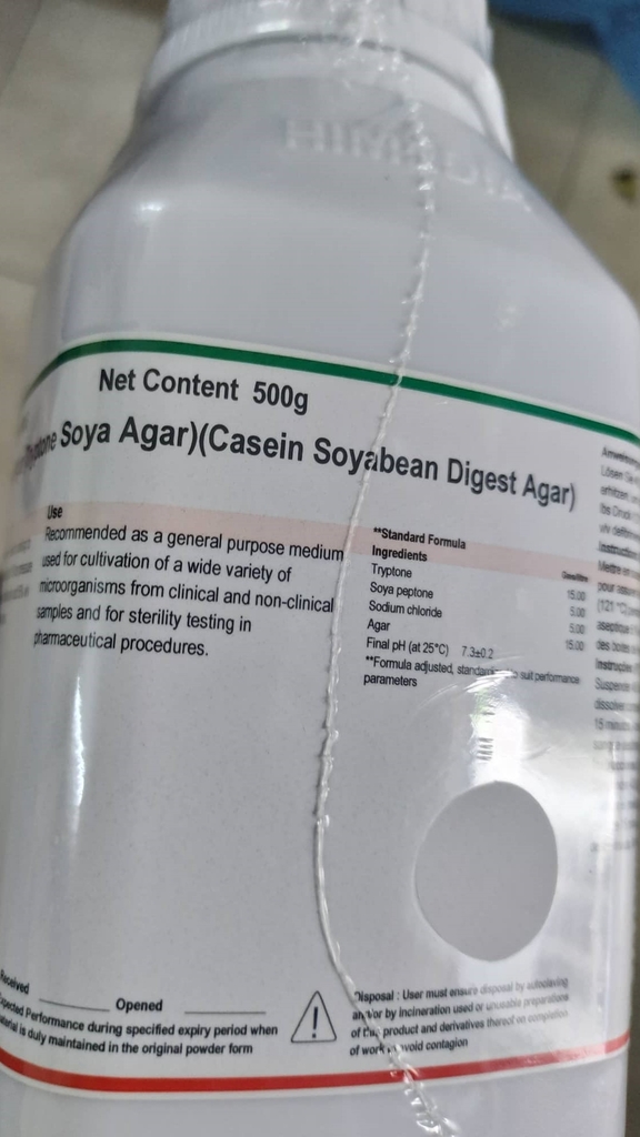 Soyabean Casein Digest Agar (Tryptone Soya Agar) - Himedia Ấn độ