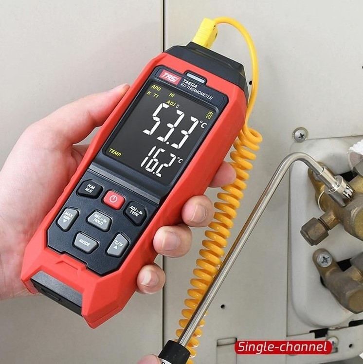 Nhiệt Kế tasi ta612a Một Kênh k / j - 200~1372°C/ -328~2501°F