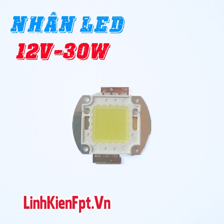 LED Công Suất 12V-30W Sáng Trắng