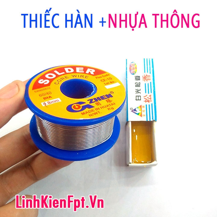 Thiếc hàn Gzhen kèm nhựa thông tốt