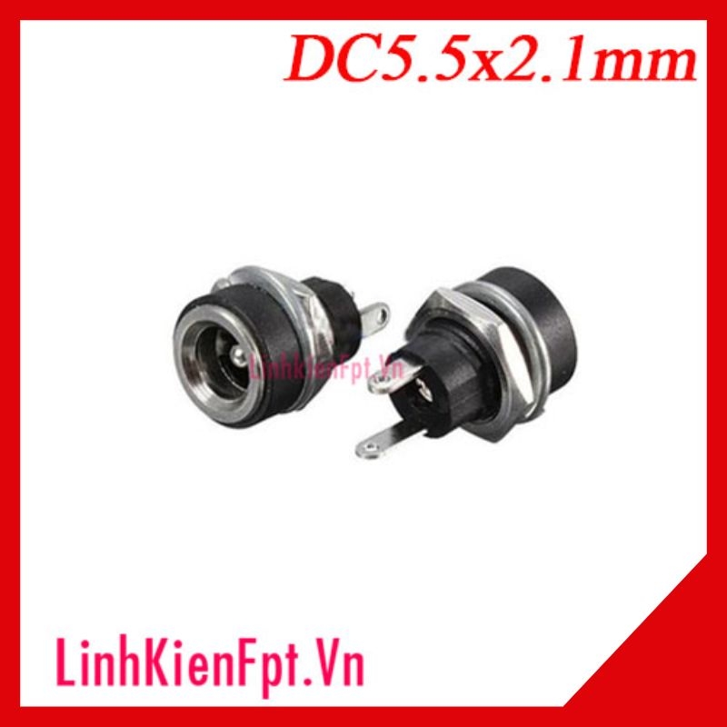 Jack Nguồn Cái DC5.5x2.1mm V2