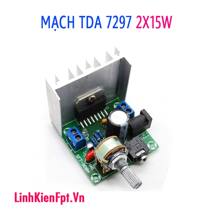 Mạch Khuếch Đại Âm Thanh TDA7297 2X15W