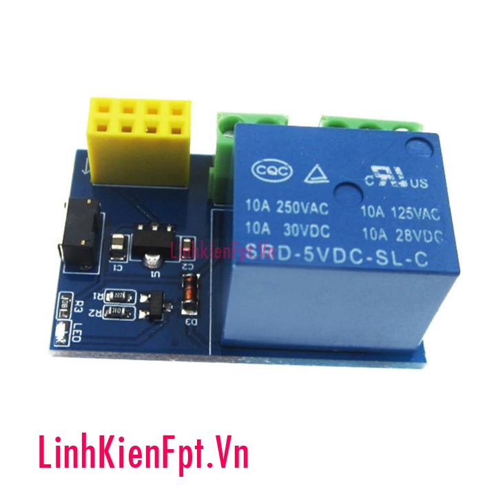 Module Điều Khiển Relay 5-12VDC Bằng Wifi ESP8266 - 01