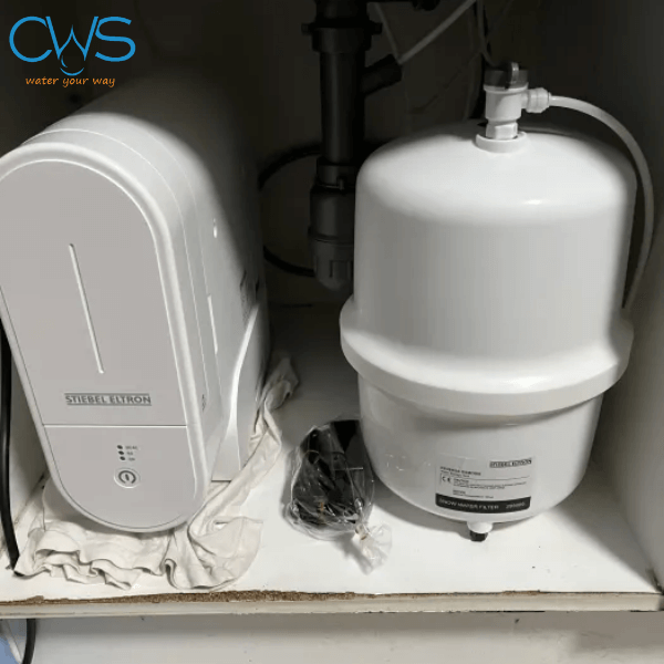 Lắp đặt thực tế máy lọc nước Stiebel Eltron SNOW tại nhà khách hàng