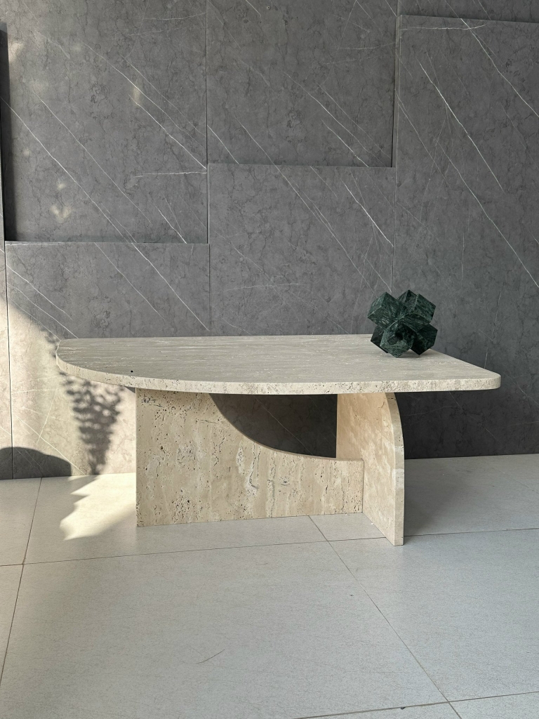 COFFEE TABLE - CT02 - TRAVERTINE