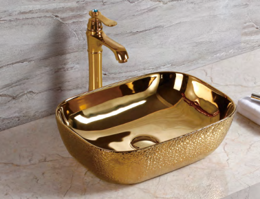 CHẬU RỬA MẶT LAVABO - CHẬU RỬA MẶT LAVABO SỨ TRÁNG MEN - 153