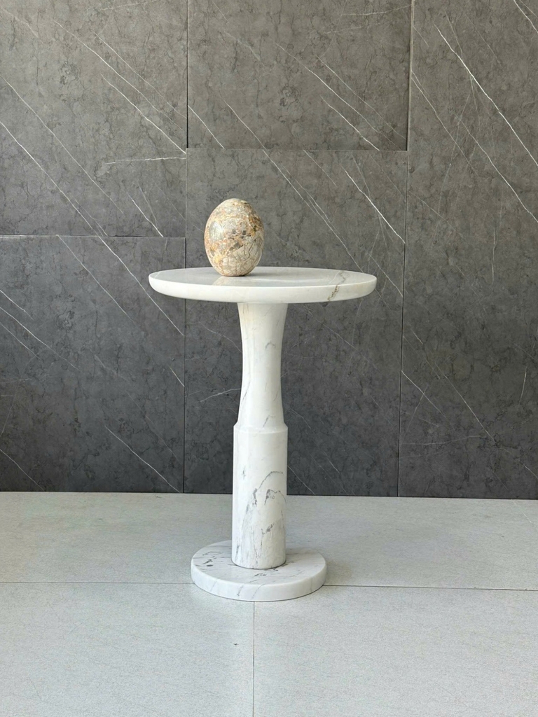 SIDE TABLE - ST09 - MILKY WHITE